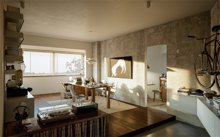 重庆办公室中古风办公与生活的结合